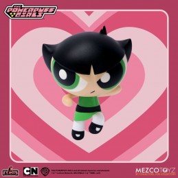 MEZCO TOYS THE POWERPUFF GIRLS SET 5 POINTS ACTION FIGURE 4X SET