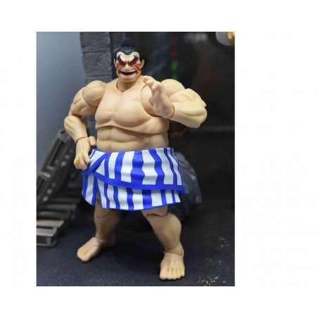 ULTRA STREET FIGHTER II E. HONDA DELUXE 1:12 SCALE ACTION FIGURE