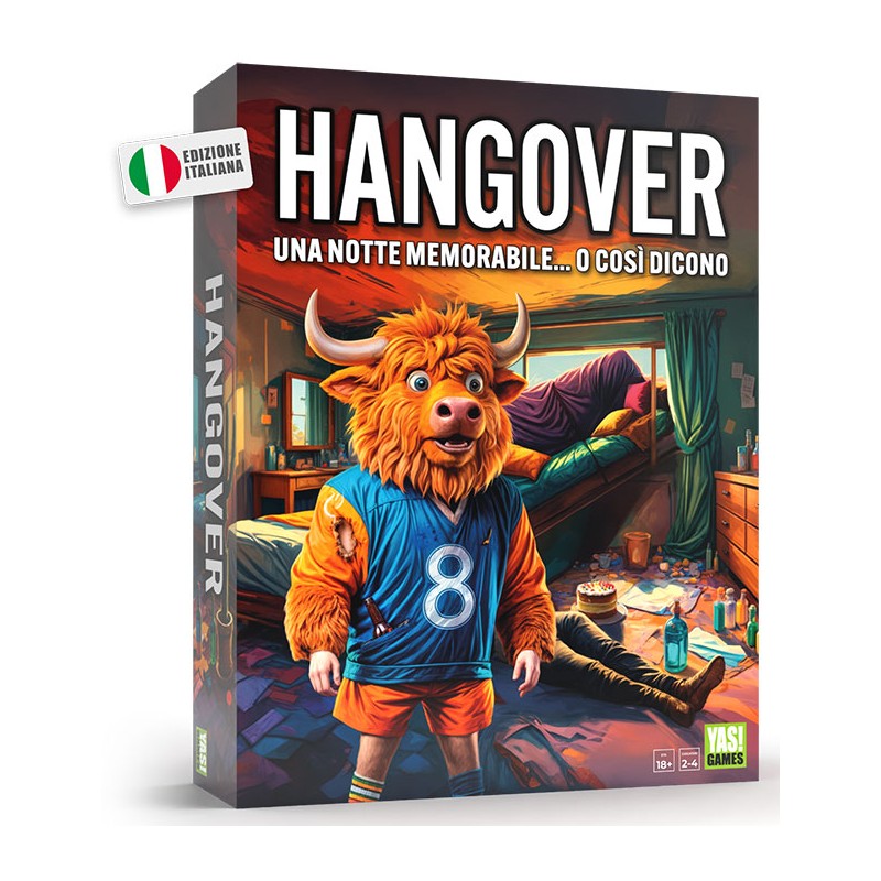 YAS! GAMES HANGOVER UNA NOTTE MEMORABILE ... O COSI DICONO ITALIAN BOARDGAME