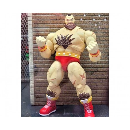 ULTRA STREET FIGHTER II ZANGIEF DELUXE ACTION FIGURE