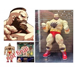 ULTRA STREET FIGHTER II ZANGIEF DELUXE ACTION FIGURE JADA TOYS