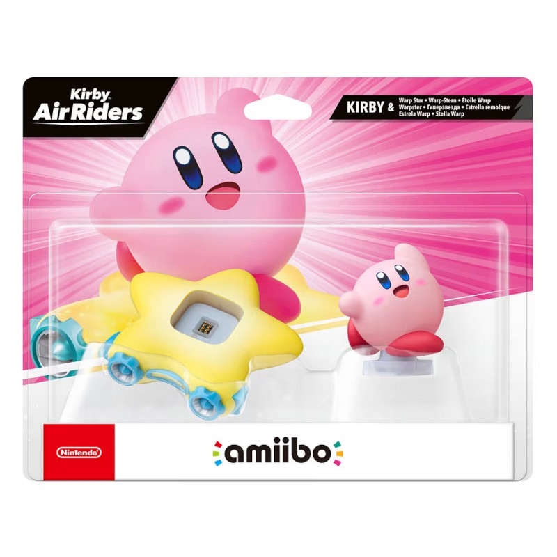 KIRBY AIR RIDERS AMIIBO KIRBY E STELLA WARP NINTENDO
