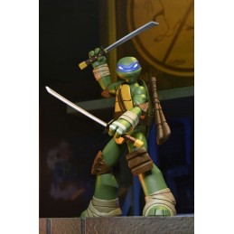 NECA TMNT NINJA TURTLES 2012 LEONARDO ULTIMATE ACTION FIGURE
