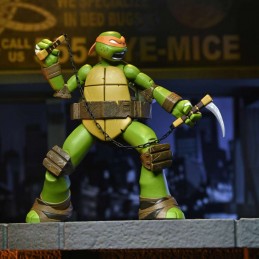 NECA TMNT NINJA TURTLES 2012 MICHELANGELO ULTIMATE ACTION FIGURE