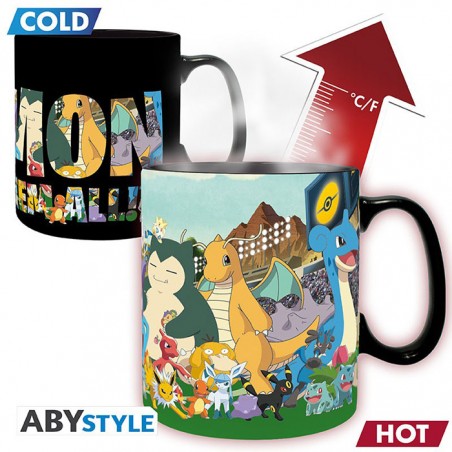 POKEMON GOTTA CATCH EM ALL HEAT CHANGE MUG