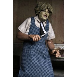NECA THE TEXAS CHAINSAW MASSACRE LEATHERFACE OLD LADY MASK CLOTHED VERSION ACTION FIGURE