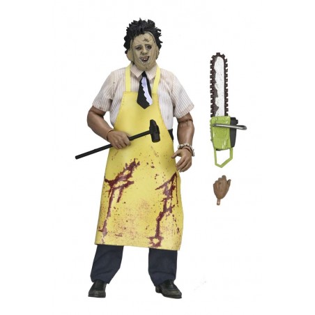 THE TEXAS CHAINSAW MASSACRE LEATHERFACE CLOTHED ACTION FIGURE