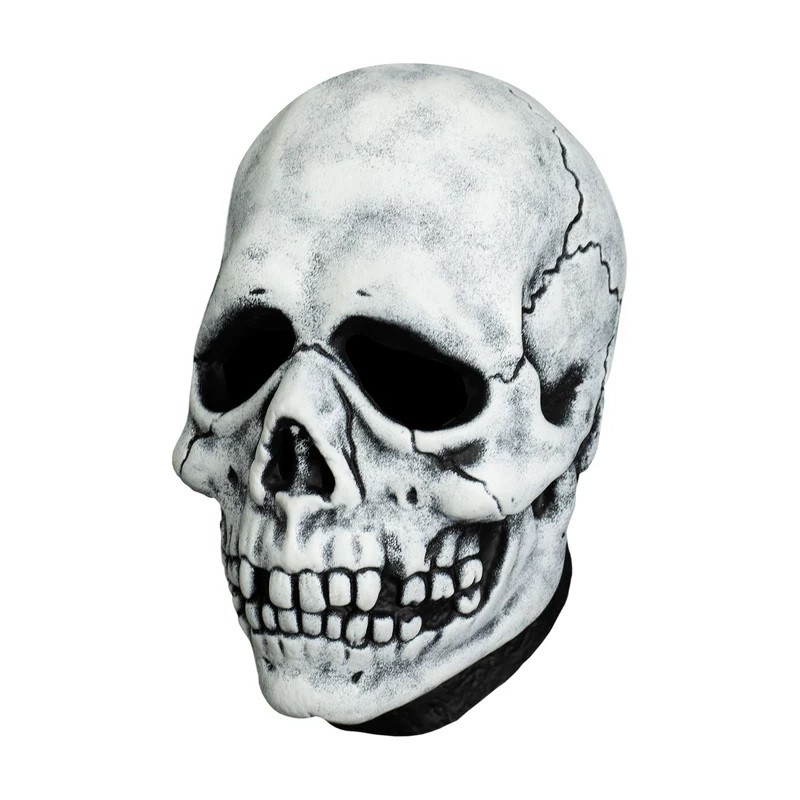 TRICK OR TREAT STUDIOS DON POST WHITE SKULL VINYL MASK