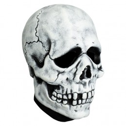TRICK OR TREAT STUDIOS DON POST WHITE SKULL VINYL MASK
