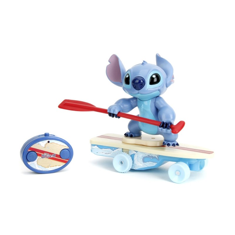 JADA TOYS DISNEY STITCH SURFER STITCH RADIO CONTROLLED ACTION FIGURE