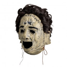 TRICK OR TREAT STUDIOS THE TEXAS CHAINSAW MASSACRE 1974 KILLING LEATHERFACE VINYL MASK