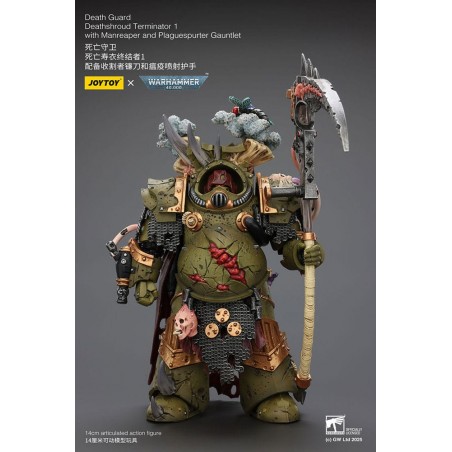 WARHAMMER 40K DEATH GUARD DEATHSHROUD TERMINATOR 1 ACTION FIGURE