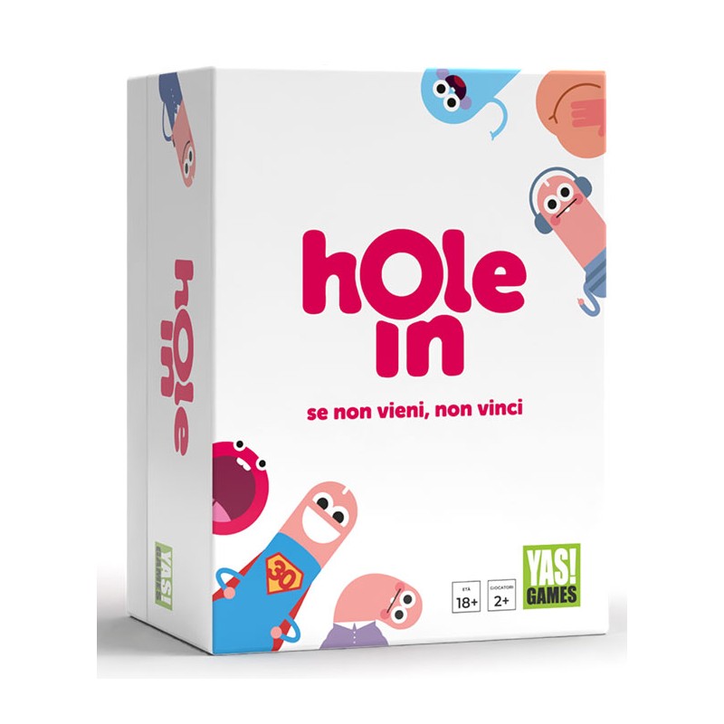 YAS! GAMES HOLE IN SE NON VIENI NON VINCI ITALIAN BOARDGAME
