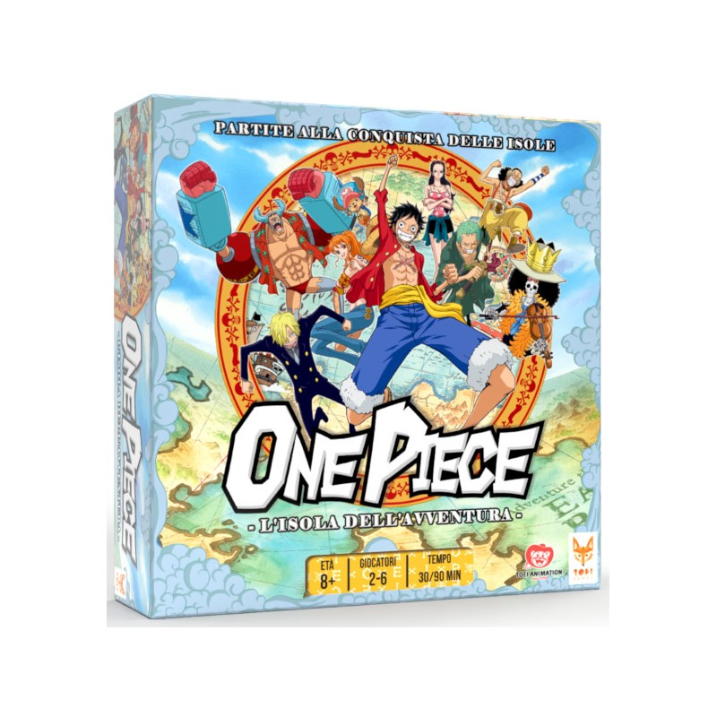 MS EDIZIONI ONE PIECE L'ISOLA DELL'AVVENTURA ITALIAN BOARDGAME
