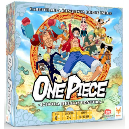 ONE PIECE L'ISOLA DELL'AVVENTURA GIOCO DA TAVOLO