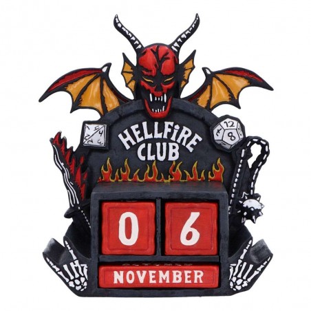 STRANGER THINGS HELLFIRE CLUB PERPETUAL CALENDAR
