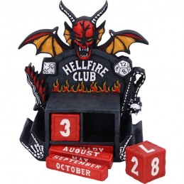 STRANGER THINGS HELLFIRE CLUB PERPETUAL CALENDAR FIGURE NEMESIS NOW