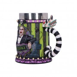 NEMESIS NOW BEETLEJUICE RESIN TANKARD