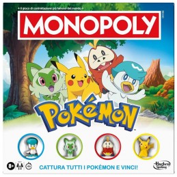 HASBRO MONOPOLY POKEMON ITALIAN EDITION