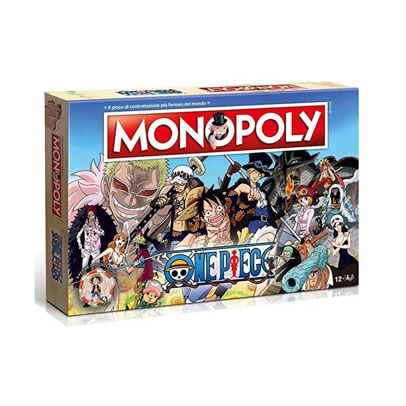 MONOPOLY ONE PIECE - GIOCO DA TAVOLO ITALIANO WINNING MOVES
