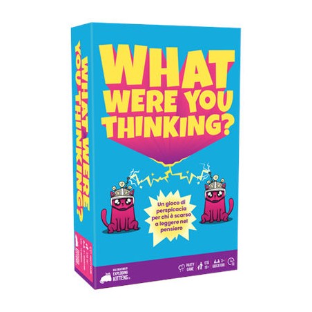 WHAT WERE YOU THINKING? BOARDGAME ITALIAN
