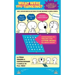 ASMODEE WHAT WERE YOU THINKING? BOARDGAME ITALIAN