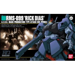HIGH GRADE HGUC GUNDAM RICK DIAS 1/144 MODEL KIT BANDAI