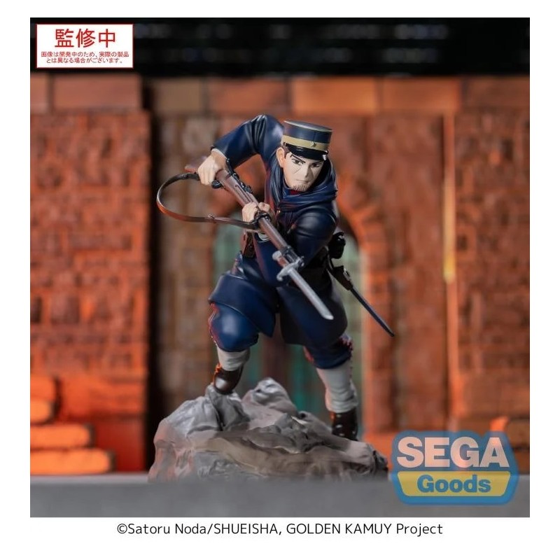 SEGA GOODS copy of GOLDEN KAMUY SECOND LIUTENANT KOITO XROSS LINK SERIES PVC FIGURE STATUE