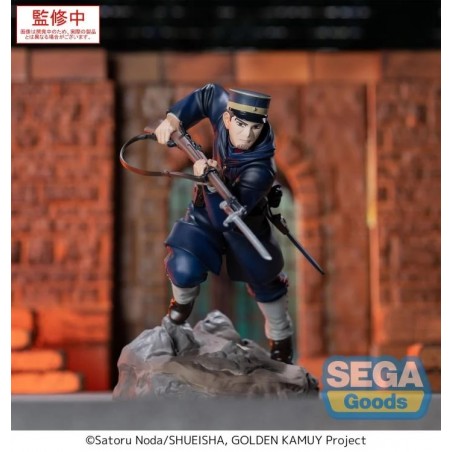 GOLDEN KAMUY SERGEANT TSUKISHIMA XROSS LINK FIGURE STATUA