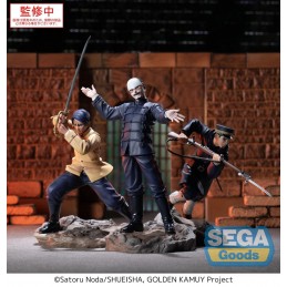 SEGA GOODS GOLDEN KAMUY FIRST LIUTENANT TSURUMI XROSS LINK SERIES PVC FIGURE STATUE