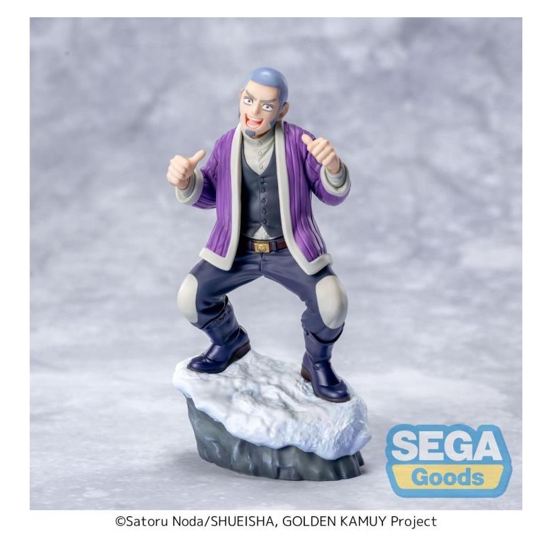 SEGA GOODS GOLDEN KAMUY YOSHITAKE SHIRAISHI XROSS LINK SERIES PVC FIGURE STATUE