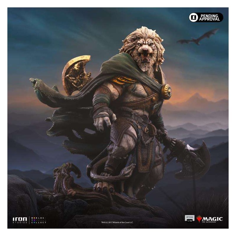 IRON STUDIOS MAGIC THE GATHERING AJANI GOLDMANE 1/10 STATUE