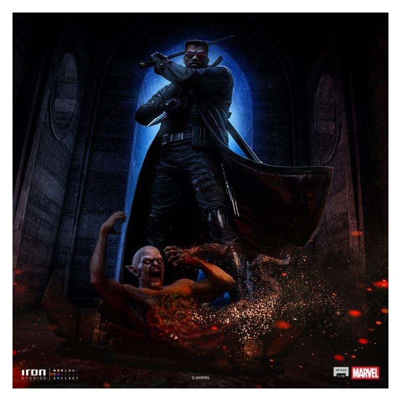 MARVEL COMICS BLADE 1/10 STATUA FIGURE IRON STUDIOS