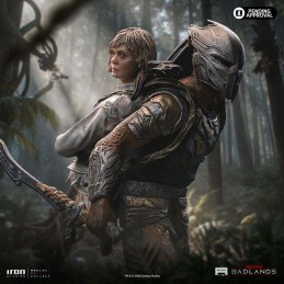 IRON STUDIOS PREDATOR BADLANDS DECK AND THIA ART SCALE 1/10 STATUA FIGURE