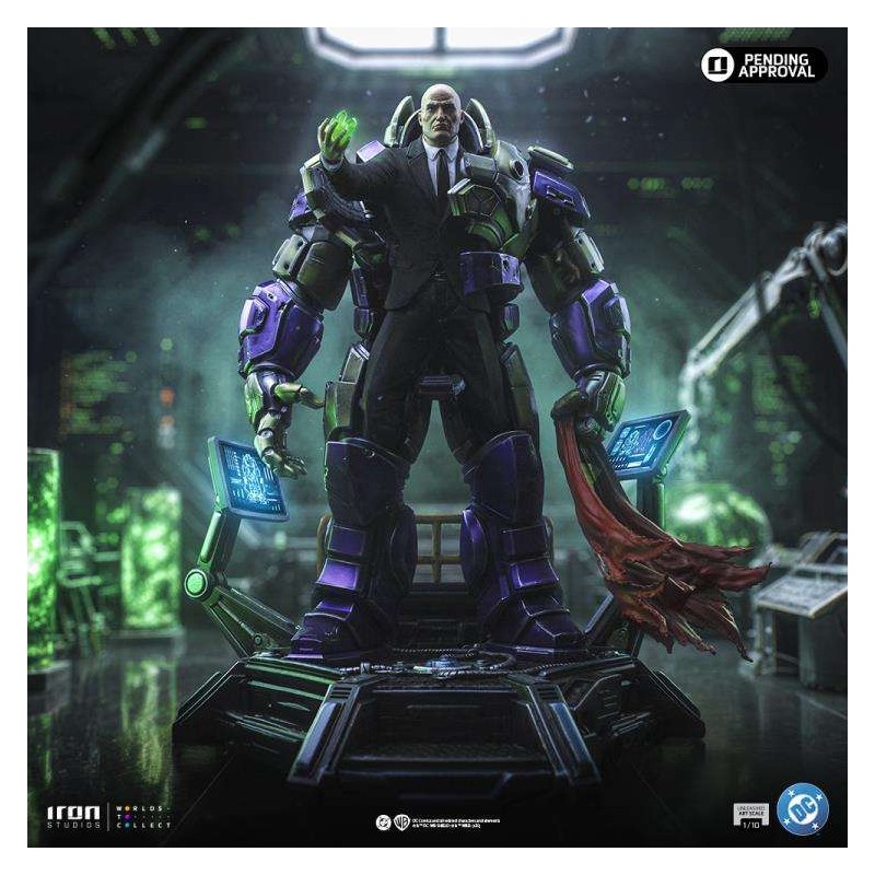 IRON STUDIOS DC COMICS LEX LUTHOR UNLEASHED ART SCALE 1/10 STATUE FIGURE