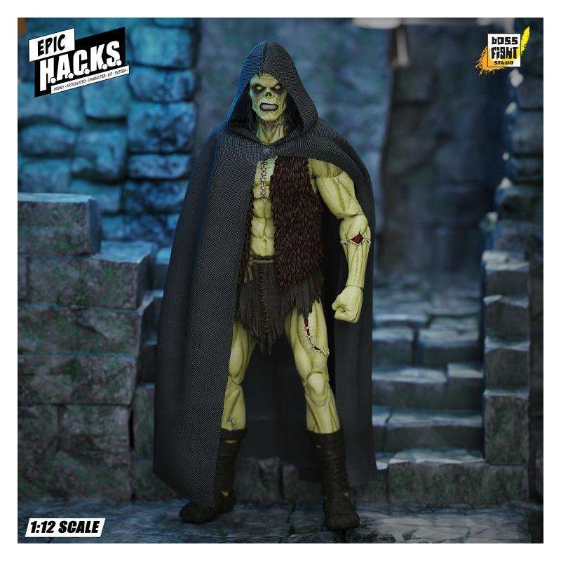 FRANKENSTEIN MONSTER UNDEAD CREATURE HACKS 1:12 ACTION FIGURE BOSS FIGHT STUDIO