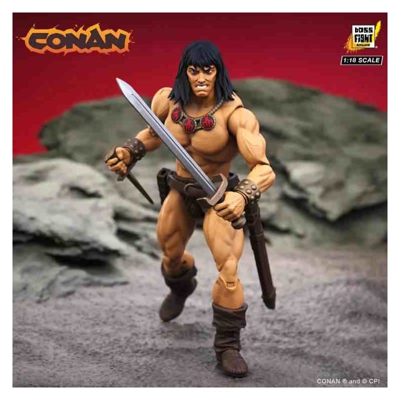 BOSS FIGHT STUDIO CONAN THE BARBARIAN 1:18 ACTION FIGURE