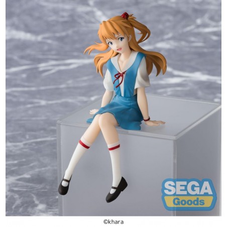 NEON GENESIS EVANGELION ASUKA SHIKINAMI LANGLEY NEW THEATRICAL EDITION PM PERCHING STATUA FIGURE