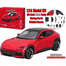 BBURAGO FERRARI PUROSANGUE DIE CAST METAL 1/24 MODEL KIT MODEL REPLICA