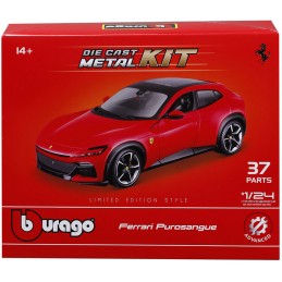 BBURAGO FERRARI PUROSANGUE DIE CAST METAL 1/24 MODEL KIT MODEL REPLICA