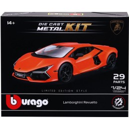 BBURAGO LAMBORGHINI REVUELTO DIE CAST METAL 1/24 MODEL KIT MODEL REPLICA