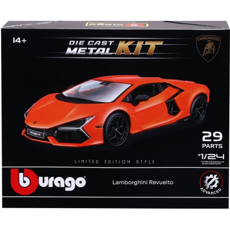 BBURAGO LAMBORGHINI REVUELTO DIE CAST METAL 1/24 MODEL KIT MODEL REPLICA