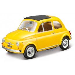 BBURAGO FIAT 500F 1965 DIE CAST METAL 1/24 MODEL KIT MODEL REPLICA