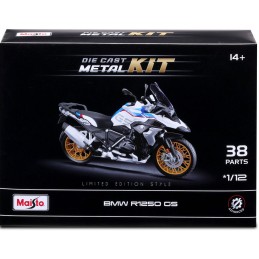 MAISTO BMW R1250 GS DIE CAST METAL 1/12 MODEL KIT MODEL REPLICA