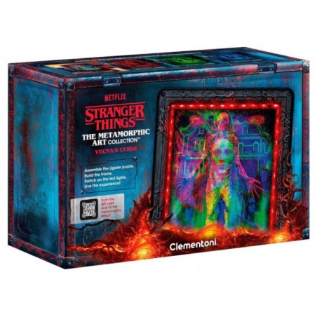 STRANGER THINGS THE METAMORPHIC ART COLLECTION VECNA'S CURSE 520 PIECES PUZZLE WITH LED