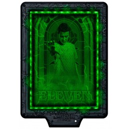 CLEMENTONI STRANGER THINGS THE METAMORPHIC ART DEMOGORGON'S HUNT 520 PIECES PUZZLE WITH LED