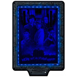 CLEMENTONI STRANGER THINGS THE METAMORPHIC ART DEMOGORGON'S HUNT 520 PIECES PUZZLE WITH LED