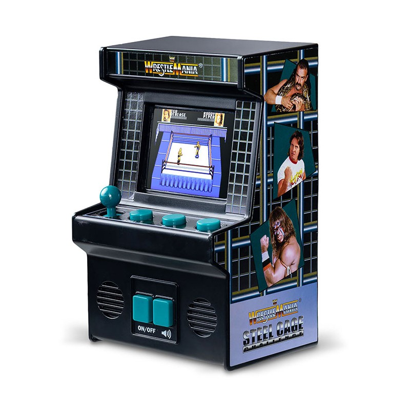 MY ARCADE MINI CLASSIC WWE WRESTLEMANIA STEEL CAGE CHALLENGE REPLICA