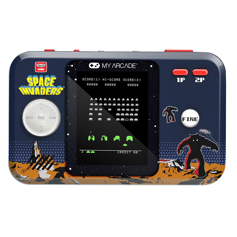 MY ARCADE POCKET PLAYER PRO SPACE INVADERS PORTABLE GAMING SYSTEM
