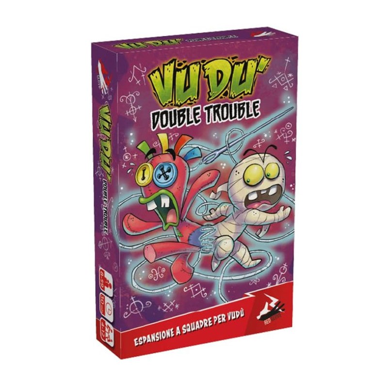 VUDU' DOUBLE TROUBLE ESPANSIONE GIOCO DA TAVOLO ITALIANO RED GLOVE